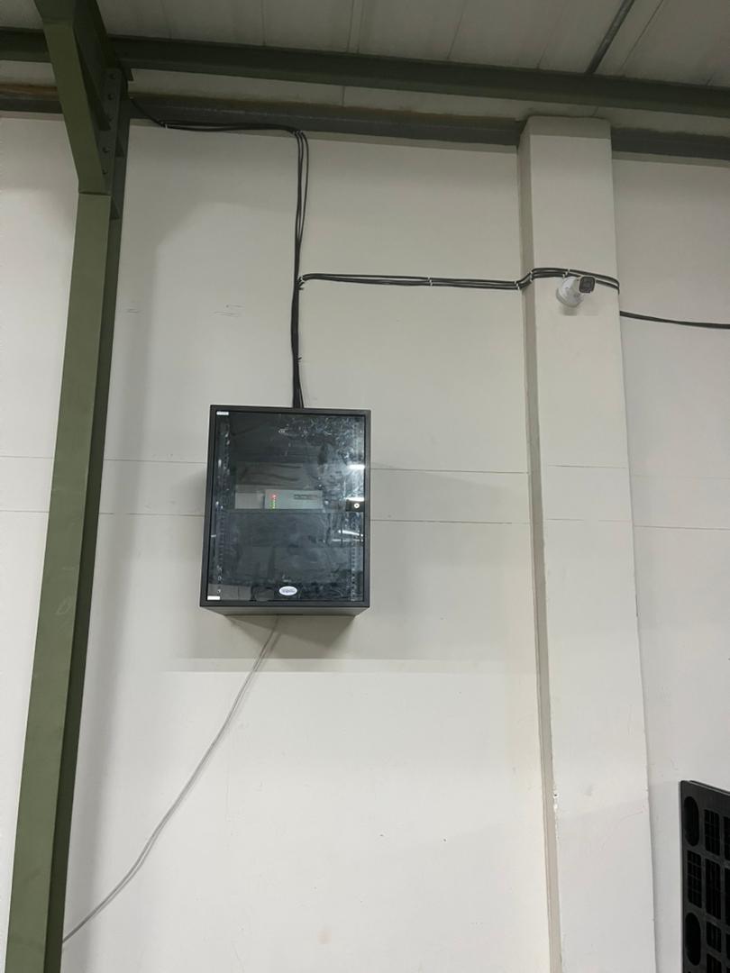 CCTV system control equipment installation