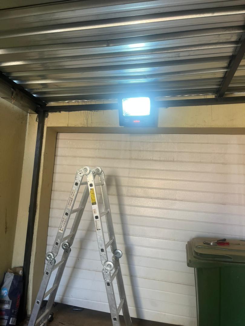 Solar light installation